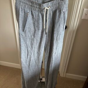 Athleta Gray Joggers with Drawstring
